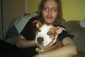 Rick & Steve the wonder dog