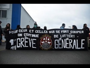 Manifestation de soir et Grande action festive pour le lancement de la grève générale du 1er mai 2015
