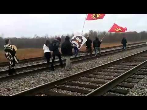 Kahnawake #manifencours : No dumping in the St-Lawrence – #99Media