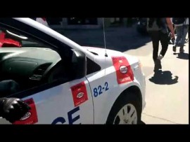 Quebecor nous fait la guerre – Manif contre la brutalité médiatique