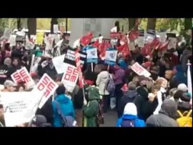 REPLAY: Grand rassemblement: les profs en grève ‪#‎FAE‬ contre l’austérité (2)