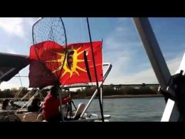 REPLAY: (2) Manif en bateaux sur le St-Laurent #FlushGate #IndigenousDay – #99MEDIA
