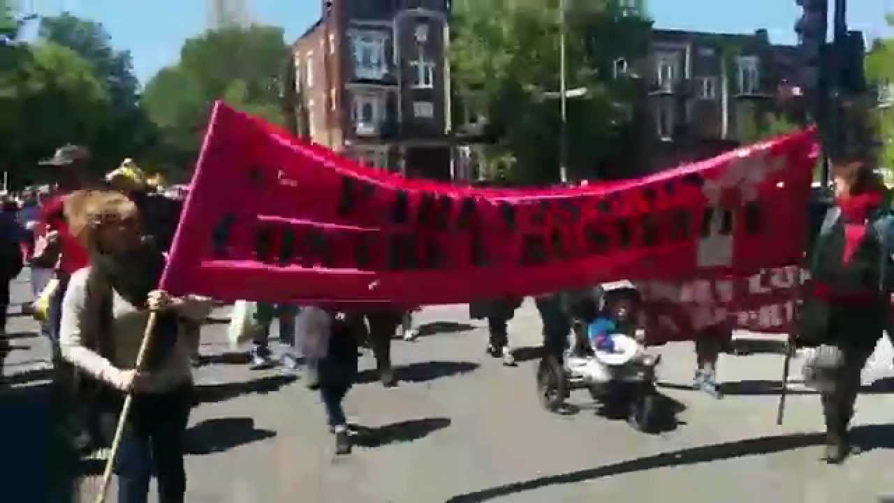 Parents unis contre l’austérité‎, manifestation familiale contre l’austérité