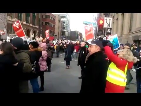 REPLAY: Manifestation du front commun – #99Media