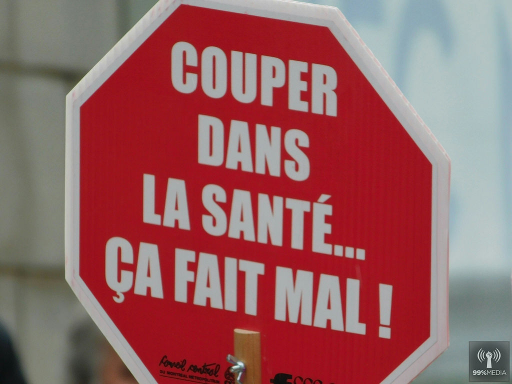 Couper dans la santé ça fait mal!