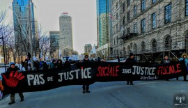 Manif-action | Budget 2016 : C’est maintenant à eux de payer