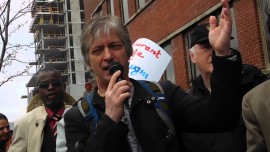 Manifestation contre la hausse des tarifs d’Hydro-Québec