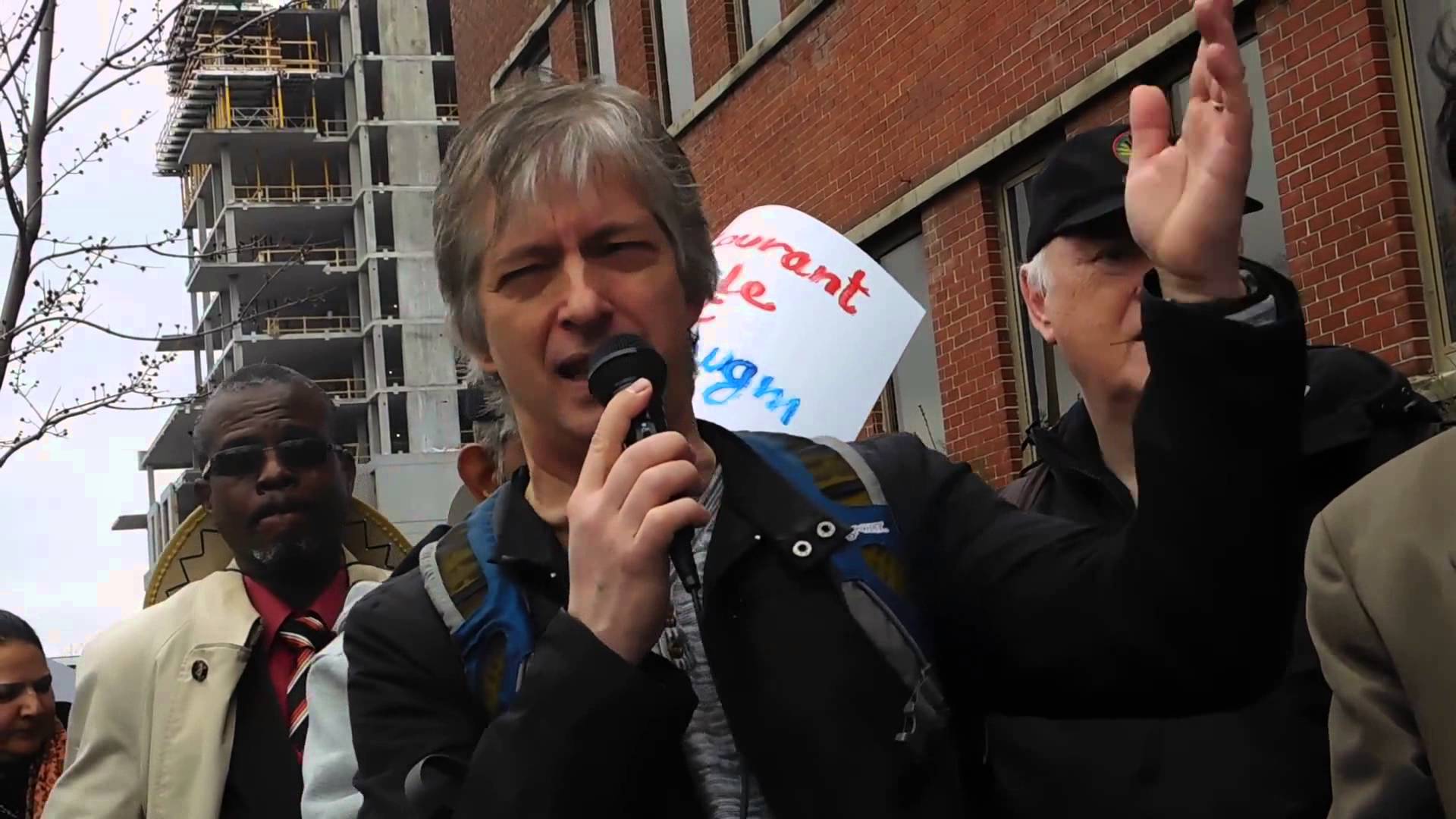 Manifestation contre la hausse des tarifs d’Hydro-Québec