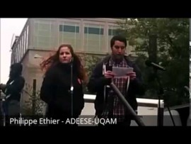 Philippe Ethier – Grand rassemblement: les profs en grève – #MaVoixCompte – #99Media