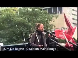 Kim De Baene – Grand rassemblement: les profs en grève – #MaVoixCompte – #99Media