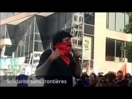 Montreal rally in solidarity with refugees and migrants – #BringDanielHome