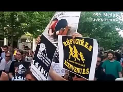 Montreal rally in solidarity with refugees and migrants